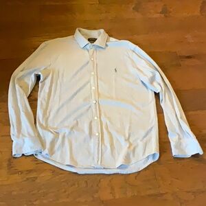 Ralph Lauren Grey Casual Button Down Shirt